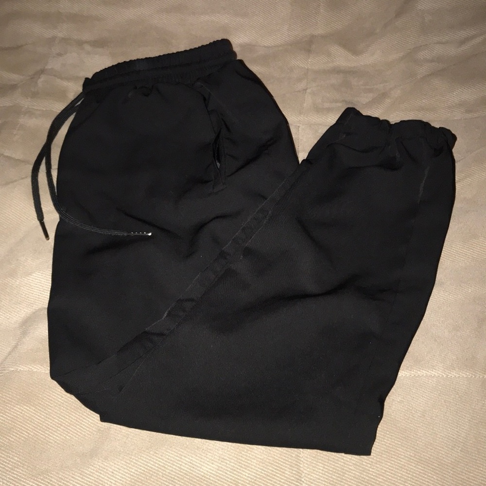 Black jogger dress pants